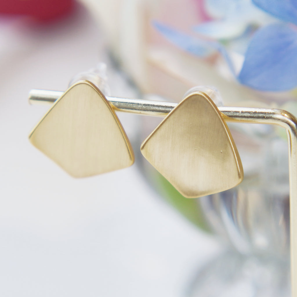 Asymmetrical Square Earrings